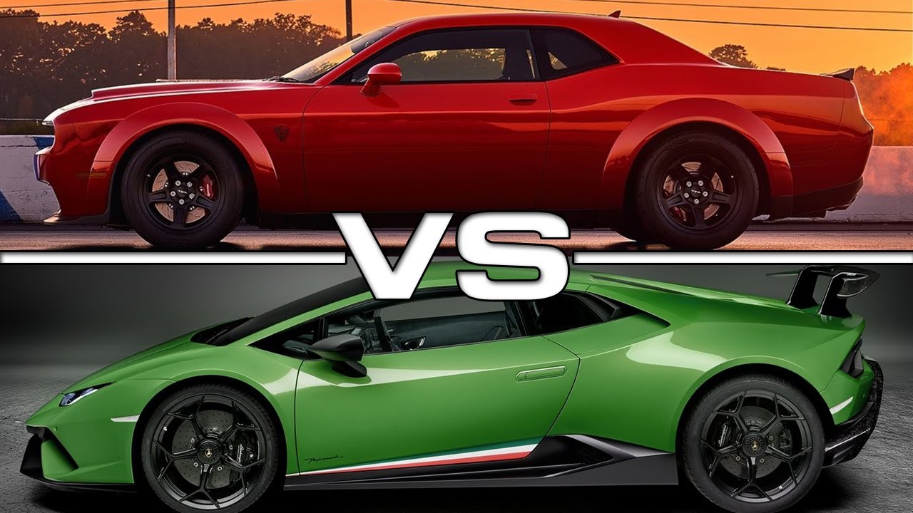 Watch: Dodge Demon vs Lamborghini Huracan | Q Motor